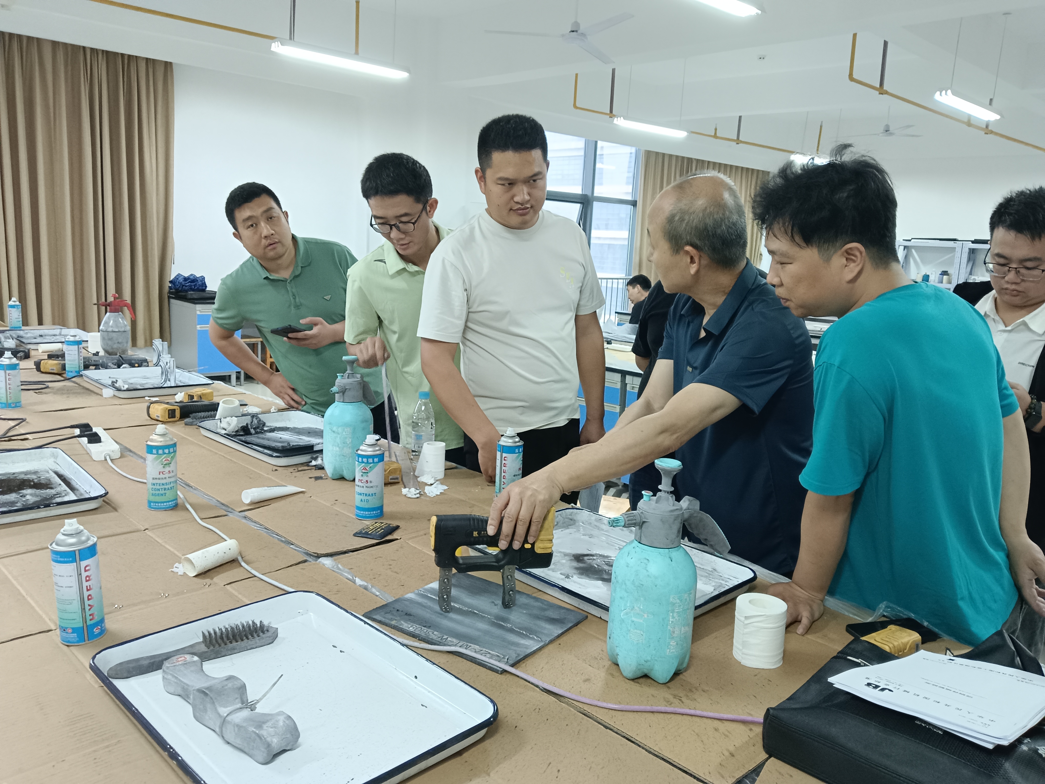 湖北工業(yè)大學(xué)機械工程學(xué)會無損檢測學(xué)會人員培訓(xùn)